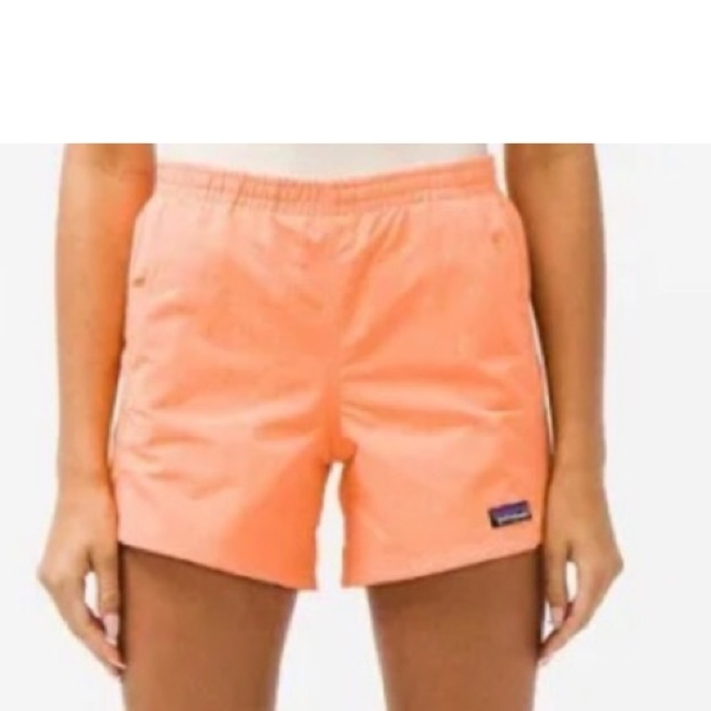 NWT Patagonia Baggies Shorts Peach Sherbet XL
